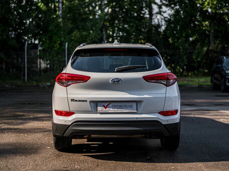 2017 Hyundai Tucson III, белый, 1935000 рублей, вид 4
