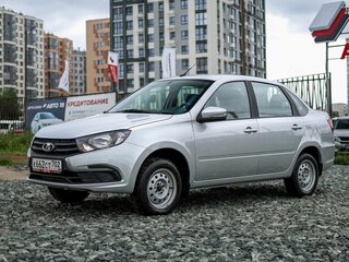 2024 Lada (ВАЗ) Granta I Рестайлинг, серебристый, 840000 рублей, вид 2