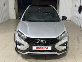 2024 Lada (ВАЗ) Vesta SW I Рестайлинг (NG), серебристый, 1630000 рублей, вид 3