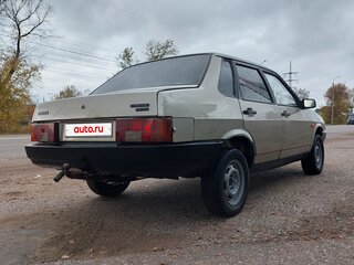 1998 Lada (ВАЗ) 21099, серебристый, 90000 рублей, вид 3