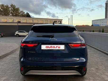 2021 Jaguar F-Pace I Рестайлинг, синий, 4300000 рублей, вид 5