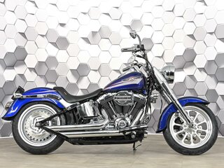 2007 Harley-Davidson Fat Boy, синий, 899000 рублей, вид 3