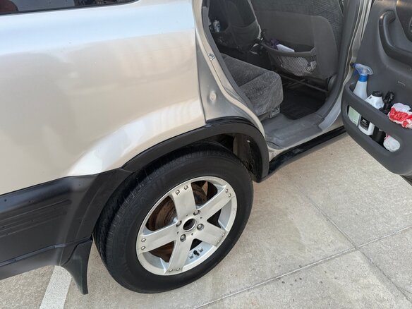 1998 Honda CR-V I, серебристый - вид 2