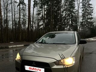 2008 Mitsubishi Lancer X, бежевый, 520000 рублей, вид 4