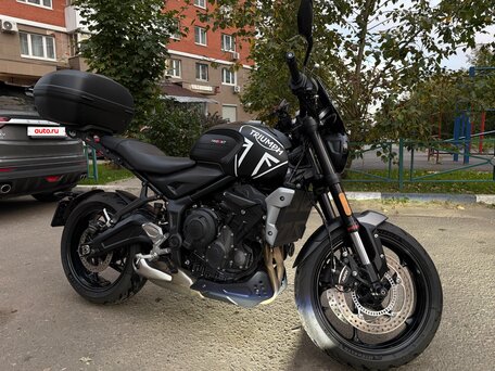 2022 Triumph Trident 660, чёрный, 930000 рублей, вид 1