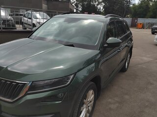 2021 Skoda Kodiaq I, зелёный, 3500000 рублей, вид 4