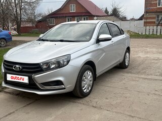 2017 Lada (ВАЗ) Vesta I, серебристый, 670000 рублей, вид 3