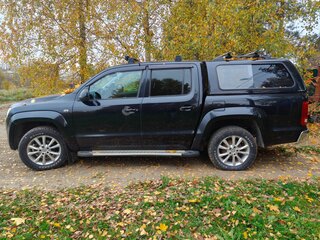 2013 Volkswagen Amarok Double Cab full-time I, чёрный, 1800000 рублей, вид 5