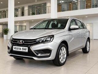 2026 Lada (ВАЗ) Vesta SW I Рестайлинг (NG), серебристый, 1917585 рублей, вид 1