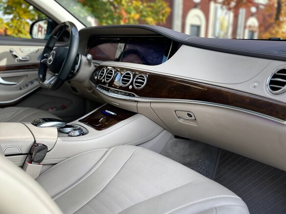 2015 Mercedes-Benz S-Класс 500 Long VI (W222, C217), чёрный, 2700000 рублей - вид 11