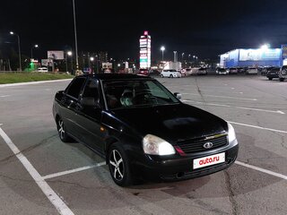 2008 Lada (ВАЗ) Priora I, чёрный, 299000 рублей, вид 4