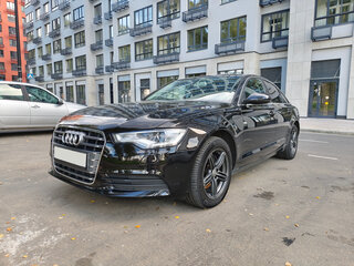 2012 Audi A6 IV (C7), чёрный, 1300000 рублей, вид 2