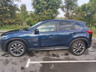 2015 Mazda CX-5 I Рестайлинг, синий, 1900000 рублей, вид 5