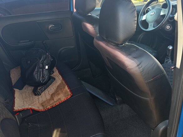 2008 Nissan Note I, синий, 570000 рублей - вид 8