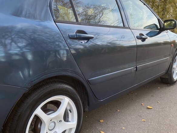 2006 Mitsubishi Lancer IX Рестайлинг, синий - вид 1