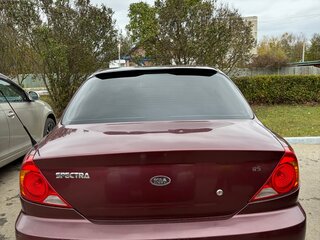 2007 Kia Spectra I Рестайлинг 2, красный, 350000 рублей, вид 3