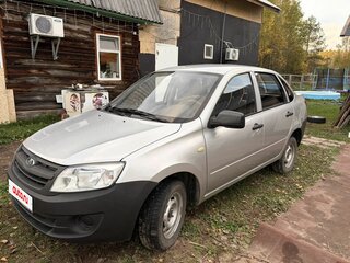 2013 Lada (ВАЗ) Granta I, серебристый, 480000 рублей, вид 1