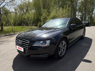2011 Audi A8 Long III (D4), чёрный, 1220000 рублей, вид 1