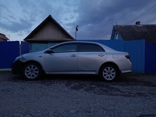 2007 Toyota Corolla X (E140, E150), серебристый, 630000 рублей, вид 2