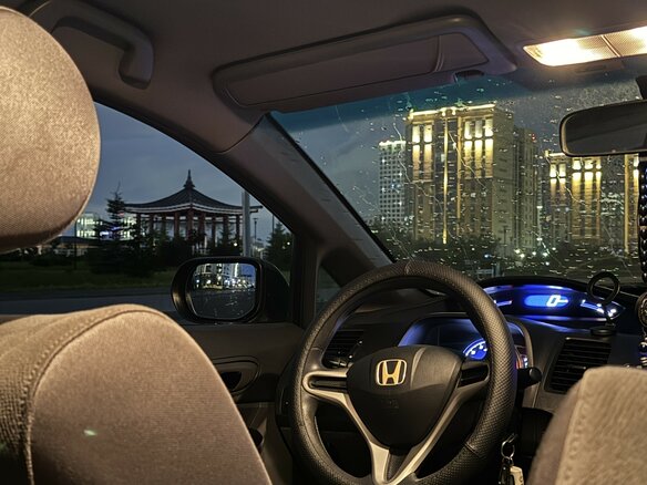 2007 Honda Civic VIII, чёрный, 695000 рублей - вид 15