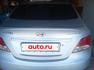 2012 Hyundai Solaris I, серебристый, 730000 рублей, вид 2