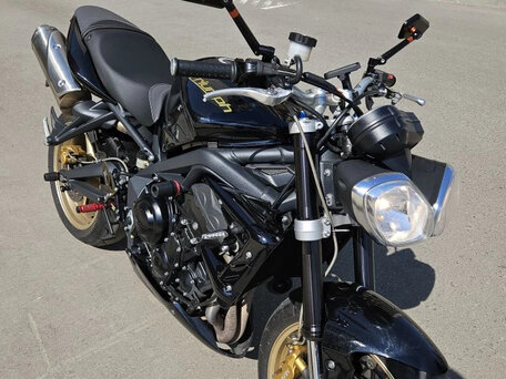 2014 Triumph Street Triple, чёрный, 700000 рублей, вид 5
