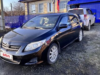2007 Toyota Corolla X (E140, E150), чёрный, 670000 рублей, вид 2