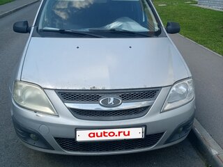2017 Lada (ВАЗ) Largus I, серебристый, 420000 рублей, вид 1