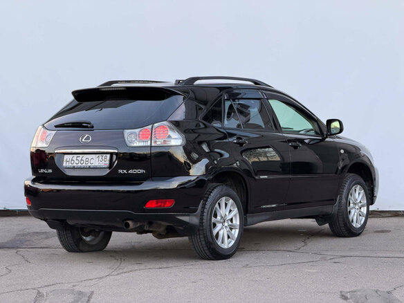 2007 Lexus RX 400h II Рестайлинг, чёрный, 1380000 рублей - вид 12