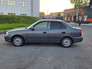 2007 Hyundai Accent ТагАЗ II, серебристый, 360000 рублей, вид 4
