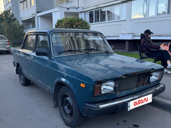 2004 Lada (ВАЗ) 2107, синий - вид 2
