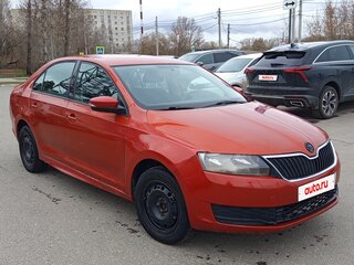 2018 Skoda Rapid I Рестайлинг, красный, 490000 рублей, вид 3