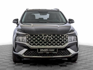 2021 Hyundai Santa Fe IV Рестайлинг, чёрный, 3075000 рублей, вид 2