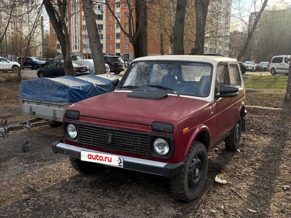 2000 Lada (ВАЗ) 2121 (4x4) I Рестайлинг, пурпурный, 195000 рублей