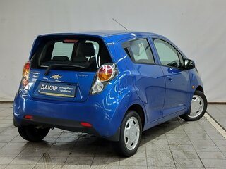 2011 Chevrolet Spark III, синий, 510000 рублей, вид 4