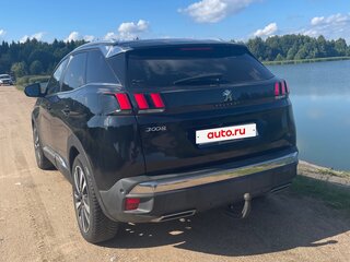 2018 Peugeot 3008 II, чёрный, 1855170 рублей, вид 3