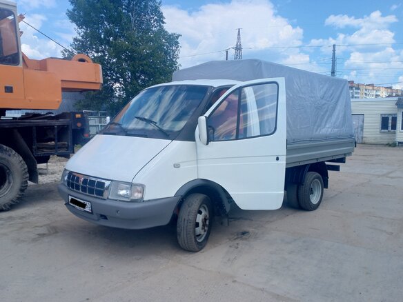 2002 ГАЗ ГАЗель (3302), белый, 450000 рублей