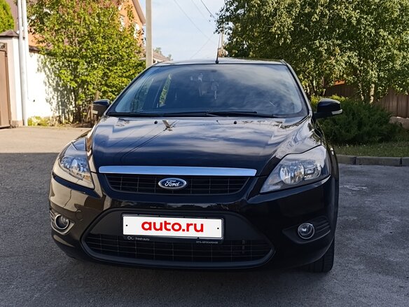 2008 Ford Focus II Рестайлинг, чёрный, 690000 рублей - вид 7