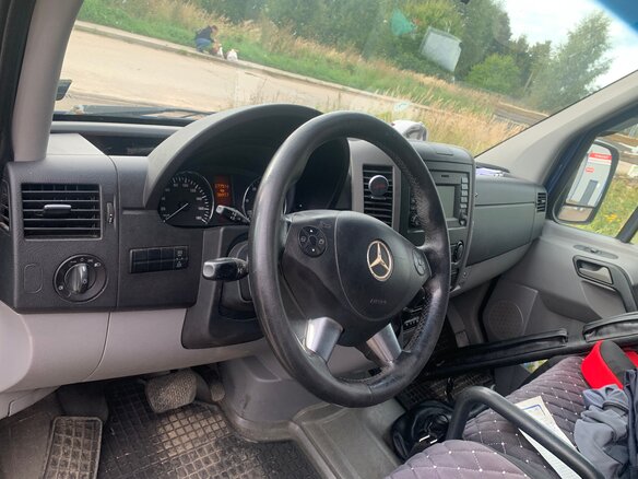 2014 Mercedes-Benz Sprinter, синий, 3100000 рублей - вид 7