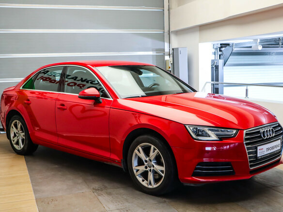 2015 Audi A4 V (B9), красный, 1919000 рублей - вид 2