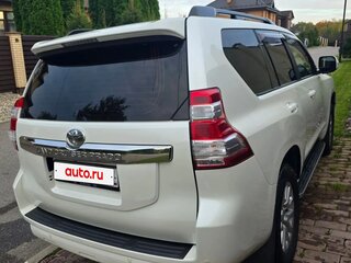 2014 Toyota Land Cruiser Prado 5-speed 150 Series Рестайлинг 1, белый, 3870000 рублей, вид 4