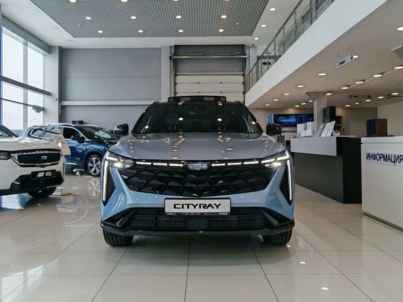 2026 Geely Cityray, голубой, 3384990 рублей