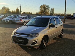2015 Lada (ВАЗ) Kalina II, серебристый, 360000 рублей, вид 1