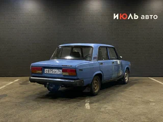 1984 Lada (ВАЗ) 2107, синий, 80000 рублей, вид 2