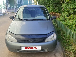 2007 Lada (ВАЗ) Kalina I, серый, 135000 рублей, вид 1