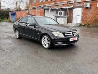 2009 Mercedes-Benz C-Класс 180 5G-TRONIC III (W204), чёрный, 1100000 рублей, вид 3