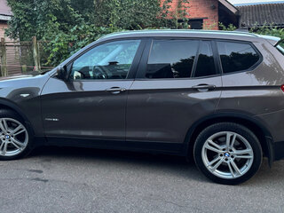 2012 BMW X3 28i xDrive II (F25), коричневый, 2200000 рублей, вид 4