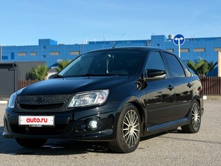 2013 Lada (ВАЗ) Granta Sport I, чёрный, 600000 рублей, вид 1