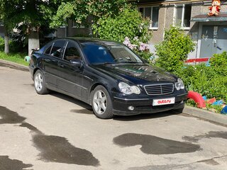 2003 Mercedes-Benz C-Класс 180 II (W203), чёрный, 695000 рублей, вид 4