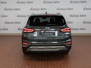 2019 Hyundai Santa Fe IV, серый, 3150000 рублей, вид 4